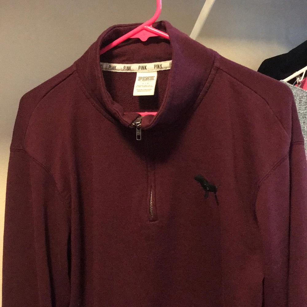 Pink Victoria’s secret sweatshirt
